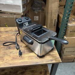 New  3.2 Quart Electric Deep Fryer 1700W Stainless Steel