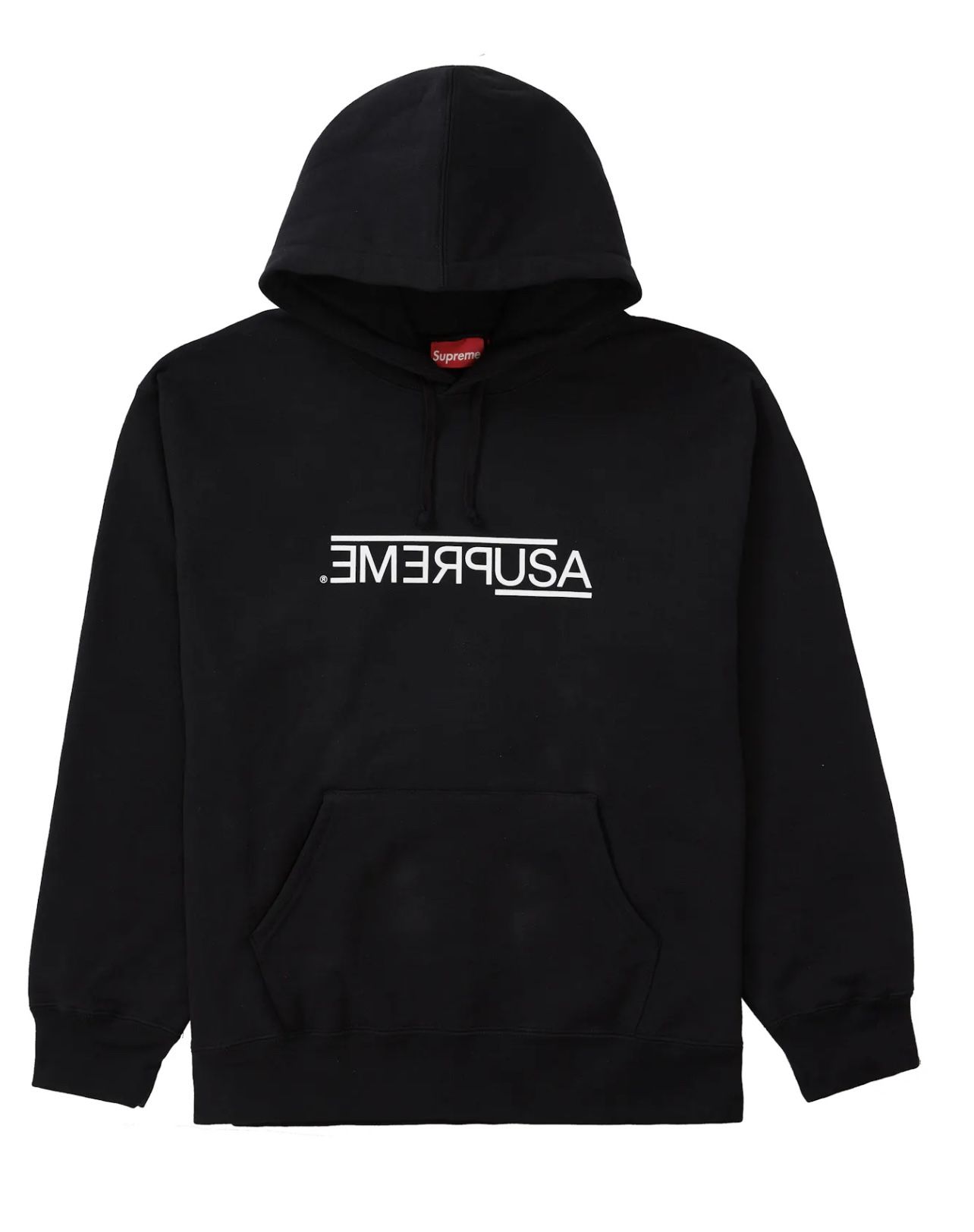 Supreme USA Hooded Sweatshirt. Mens Medium