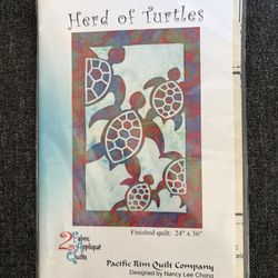 2 Fabric Appliqué Quilt