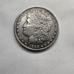 1888 Morgan Silver Dollar Error 