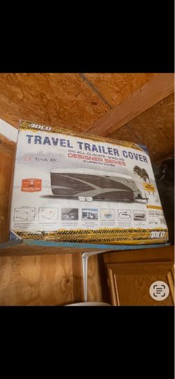 Travel trailer cover