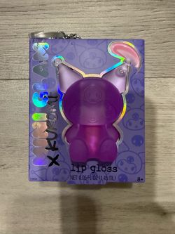 Sanrio Kuromi x Mini Glam Lip Gloss Purple Character Keychain MGA Sweet & Sour