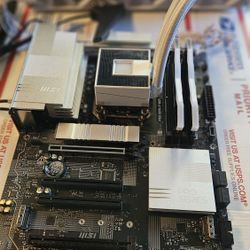 Gaming Pc Parts. Msi X870 Pro, Amd 7800x3d  360mm Aio 32gb  DDR5 6000mhz Memory 