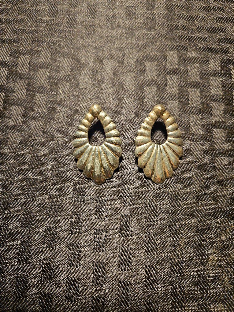 Sterling Silver Earrings! Marked