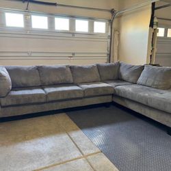 Large Gray Couch Is Available