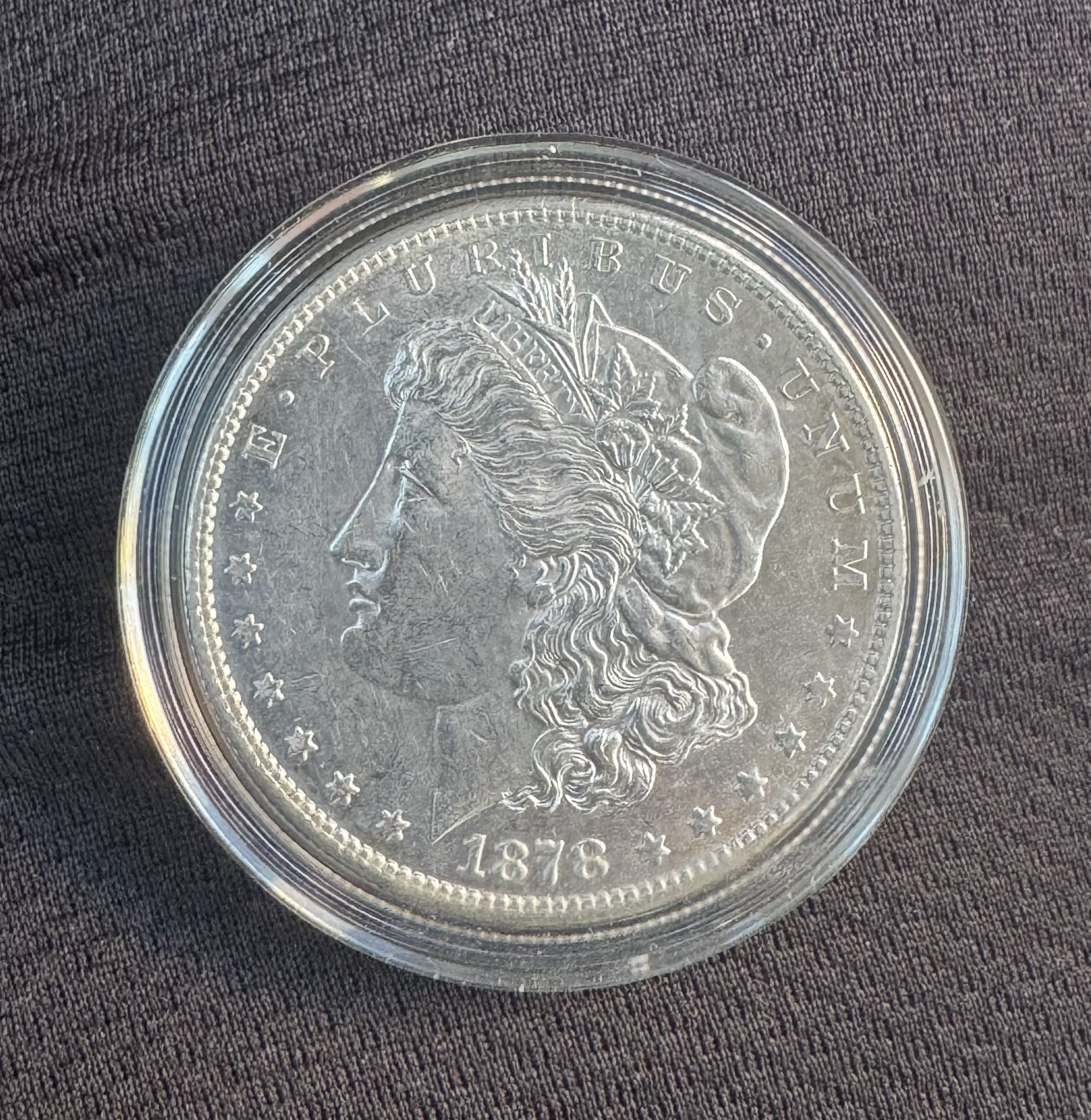 1878-S Silver Morgan Dollar BU