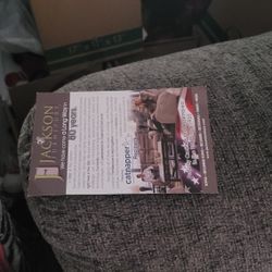 Gray Recliner Couch  Like Brand New 