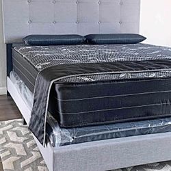 $299 Brand New Queen Size Bed Frame With New Mattress&Box Spring/Fast Delivery