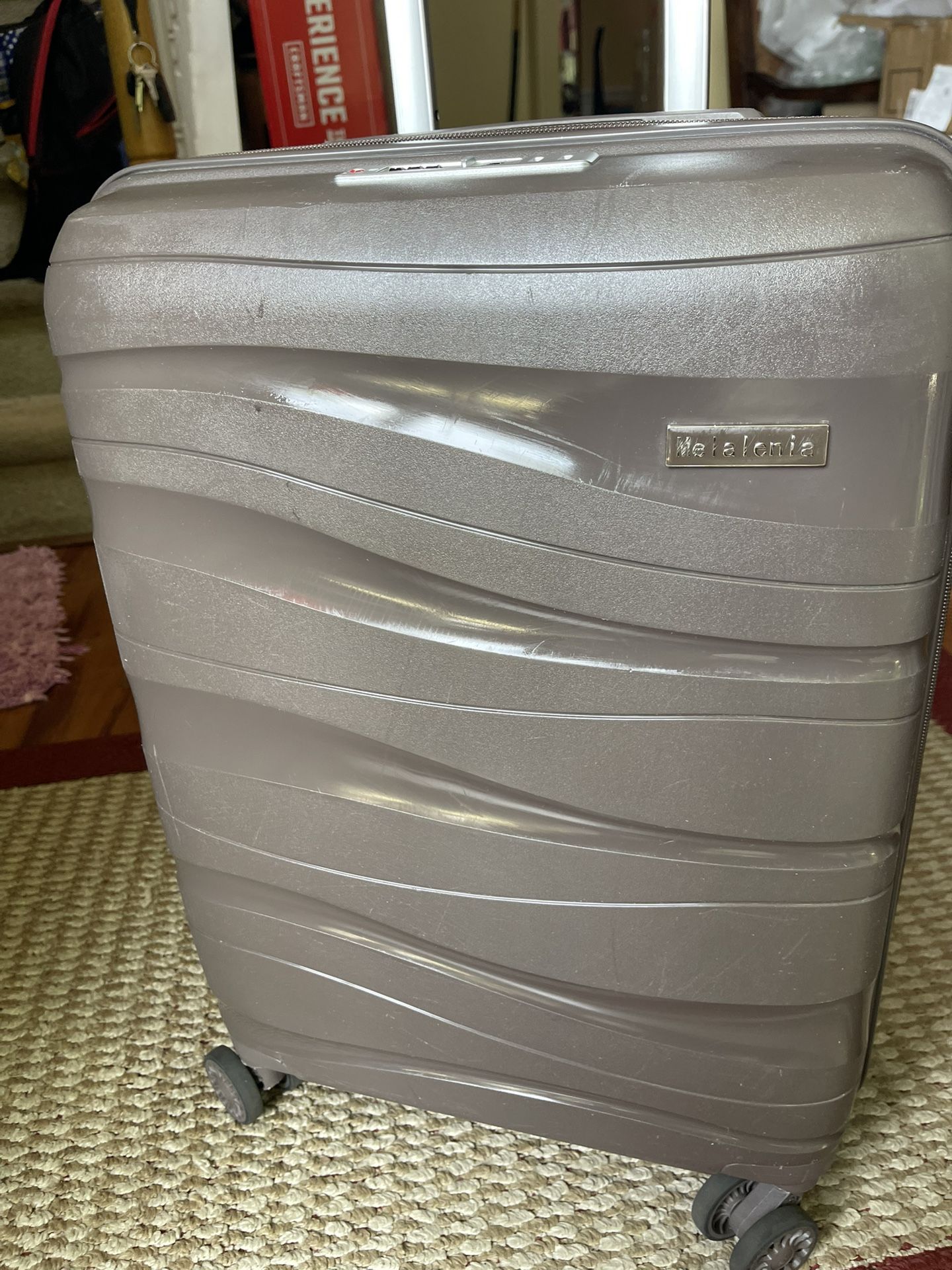 Luggage 1pc Used Carryon 20” Suitcase Spinner Wheel Expandable