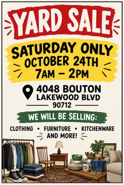 Yard sale