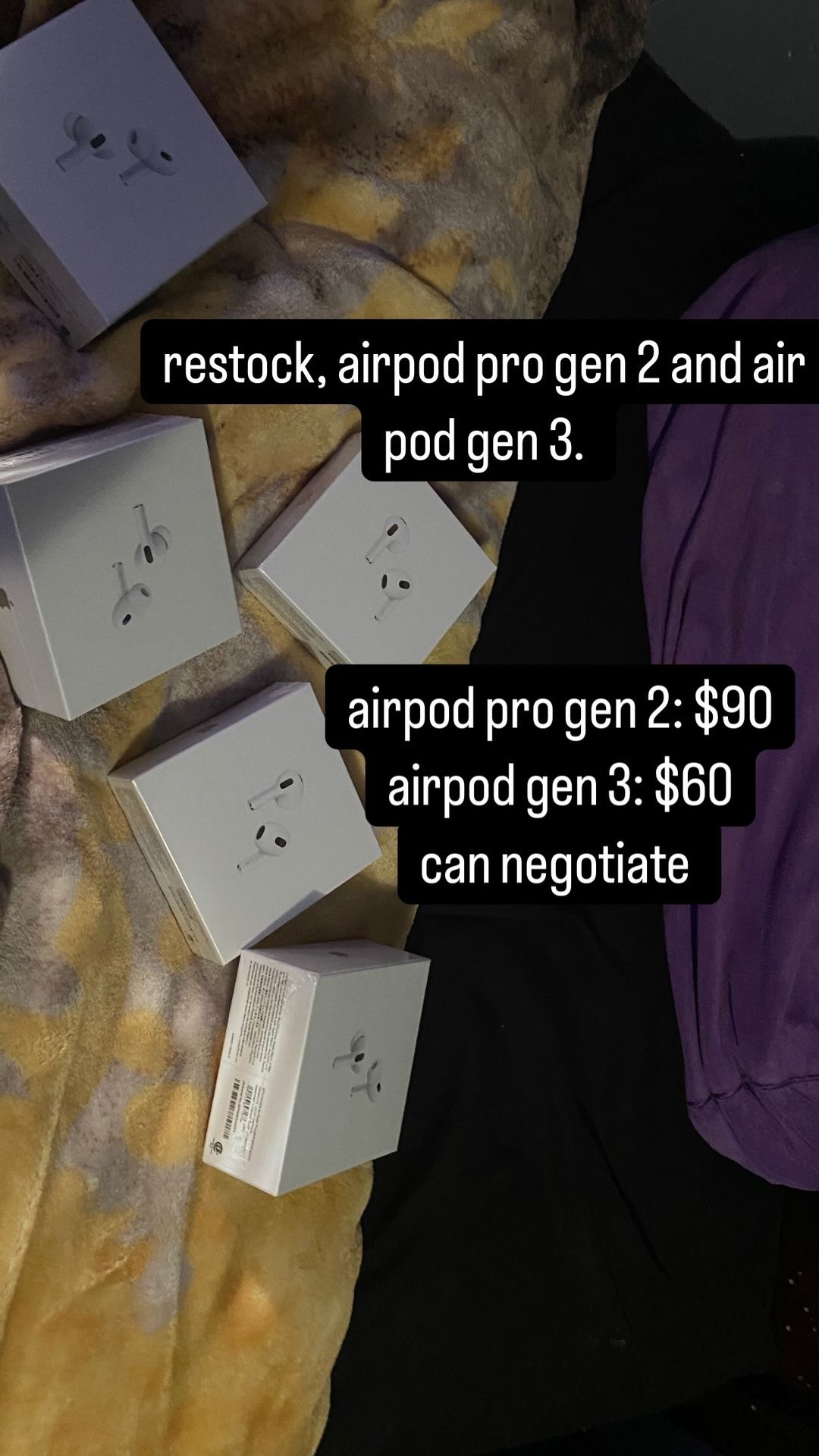 airpods pro 2 and airpod gen 3