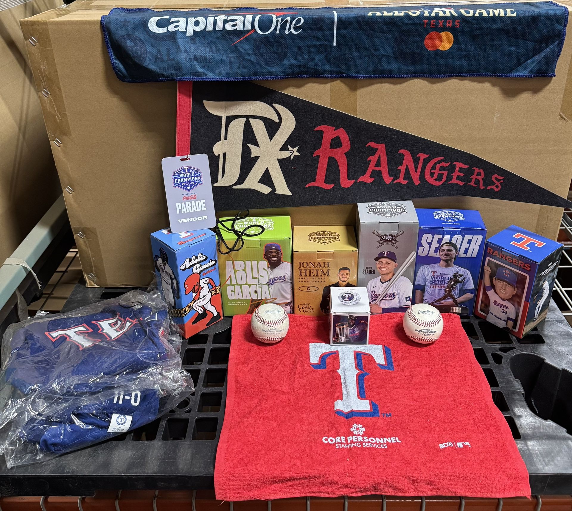 2023 Texas Rangers World Series Lot