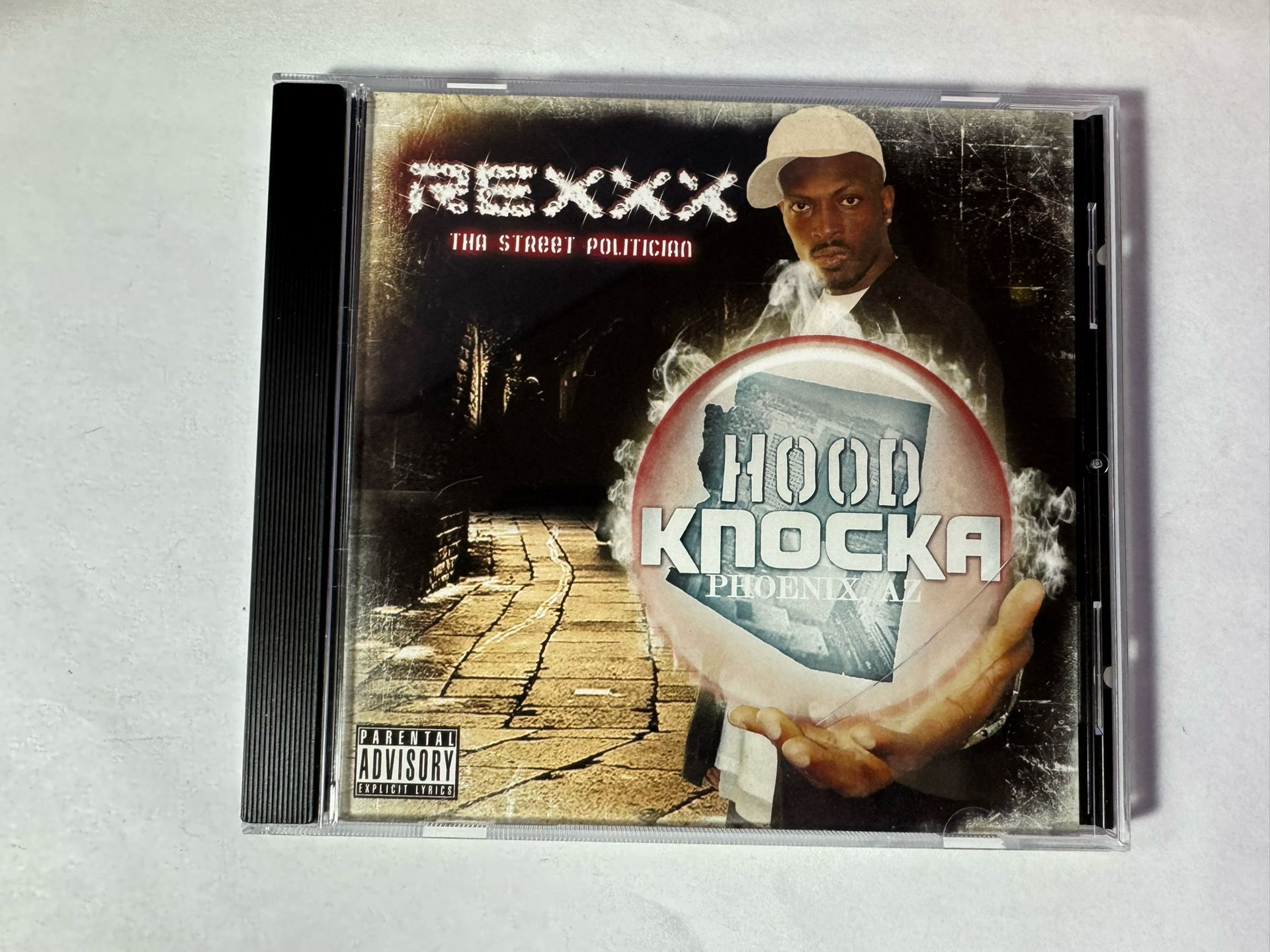 Hood Knocka [Explicit] by Rexxx - Tha Street Politician CD Phoenix RAP - RARE