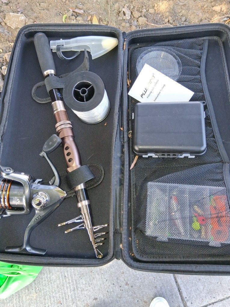 Expanding Fishing Rod