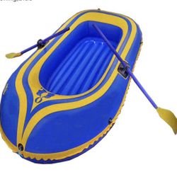 Inflatable Boat with Collapsible Oars