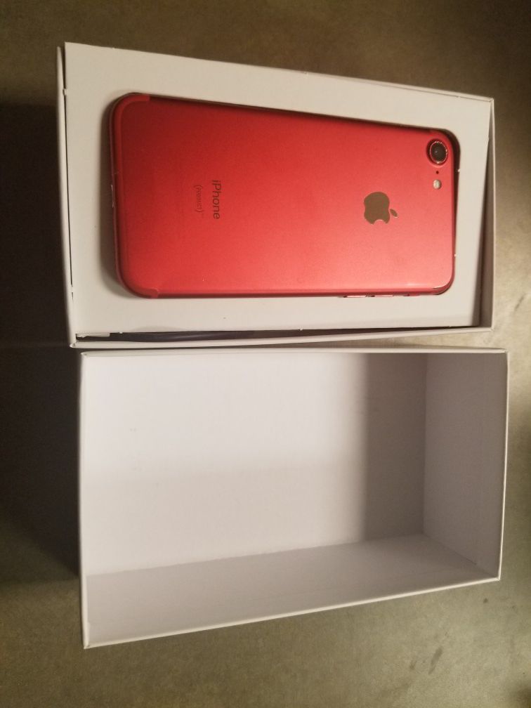 iPhone 7 red 128gb factory unlocked