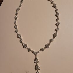 Cezanne Rhinestone Necklace-perfect For Bride