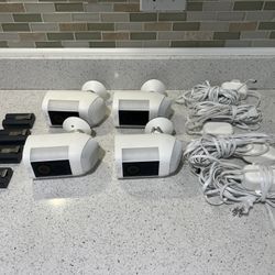 4x Ring Spotlight Cam Pro (Like New) - Moving Sale