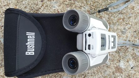 Bushnell binoculars w/digital camera.