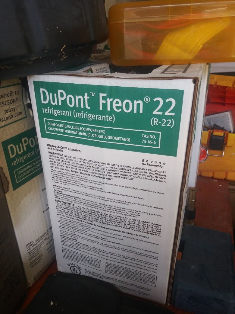 Freon R22.. 5 never used