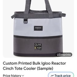 Igloo Reactor Cinch Tote holds up to 56 cans 