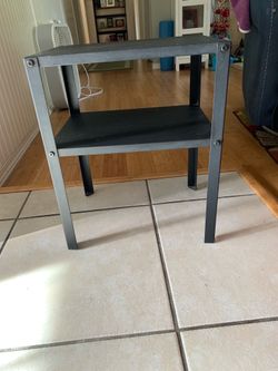 Small metal table