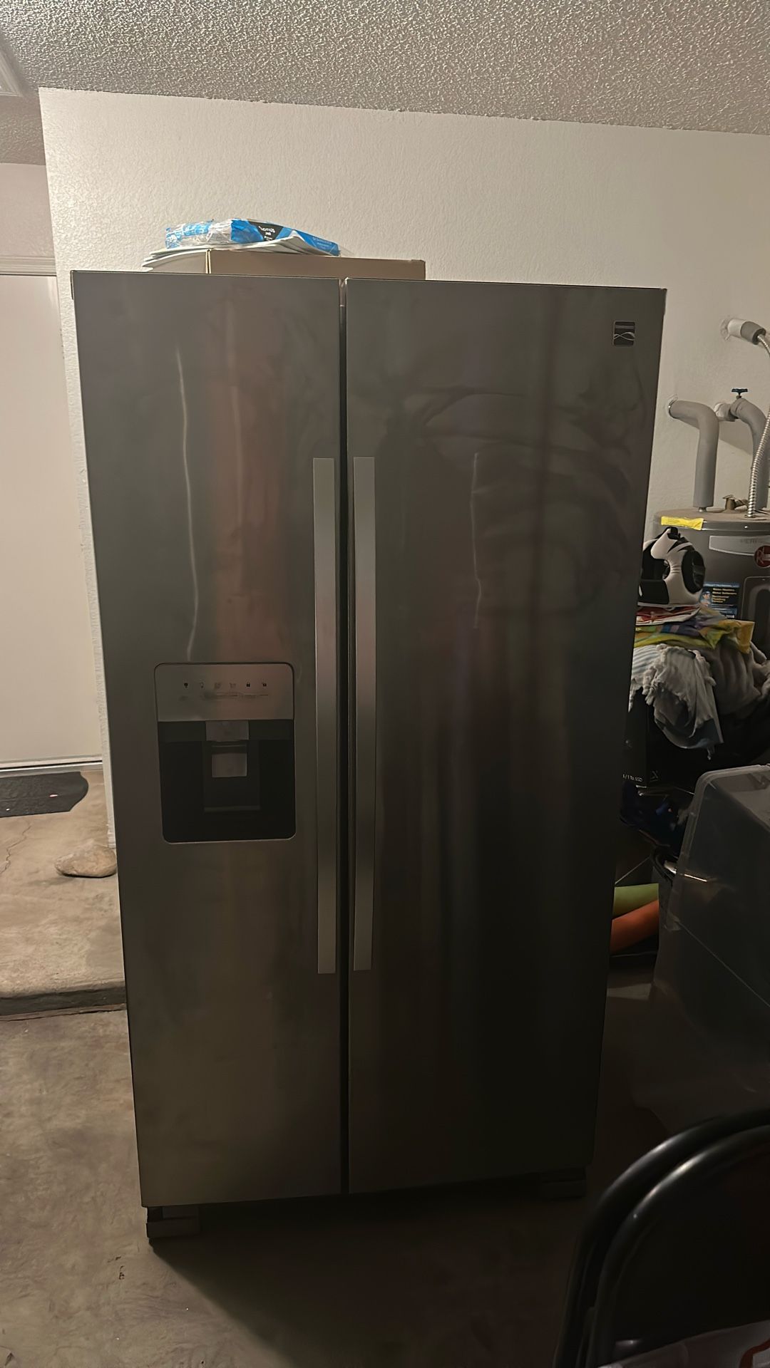 Whirlpool Stainless Steel Fridge - Needs Repair