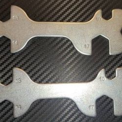 X2 Bike 6 in 1 Multi Spanner Metric 6 inch Wrench 8mm 10mm 13mm 14mm 16mm 17mm