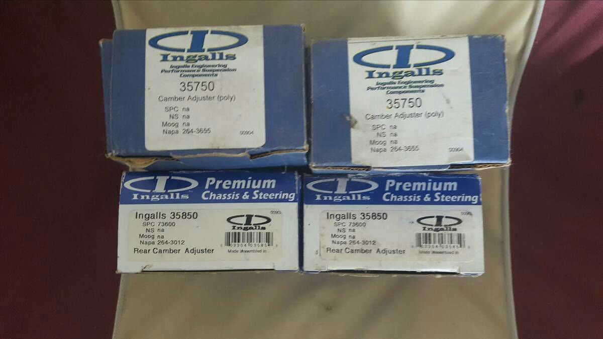 2G DSM / Eclipse AWD Ingalls Front & Rear Camber Kit