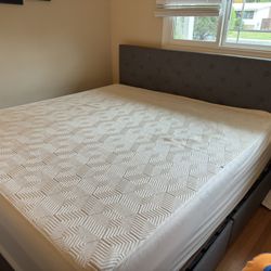 King Size Bed And Mattress 