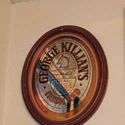 George Killian Irish Red Bar Mirror 