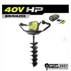 40V HP Brushless Cordless Earth Auger Powerhead