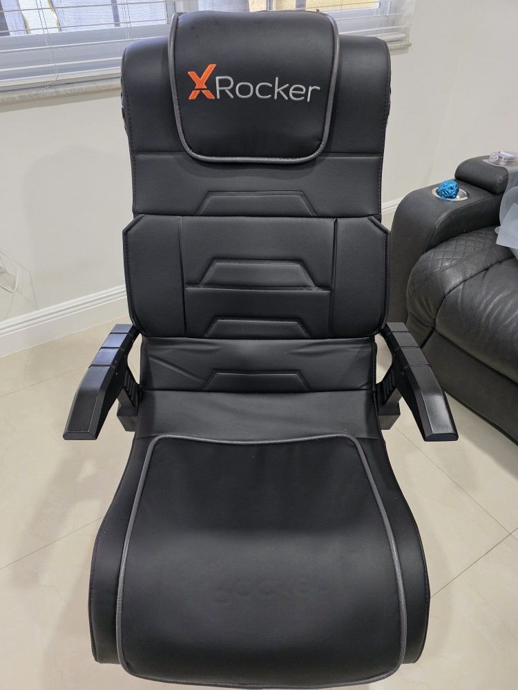 X Rocker Pro Black Chair Gamer