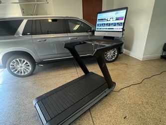 Peloton Tread+ Plus Treadmill with Huge 32" Screen and Slat Belt