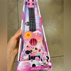 NWT Disney Minnie Pink Ukulele