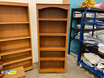 Mahogany 5 Tier Bookcase