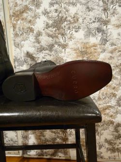 Cuero Black Leather Western Boots