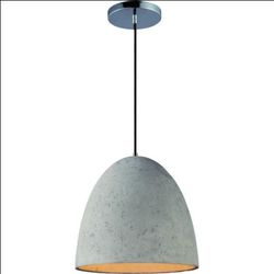 MAXIM LIGHTING Crete LED Polished Chrome Pendant Lamp Ceiling Light