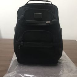 TUMI Alpha Brief Backpack in black