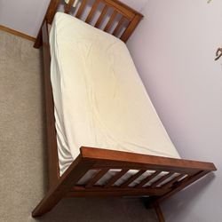 Twin Bed and Mattress 