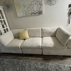 Cream Sofa 