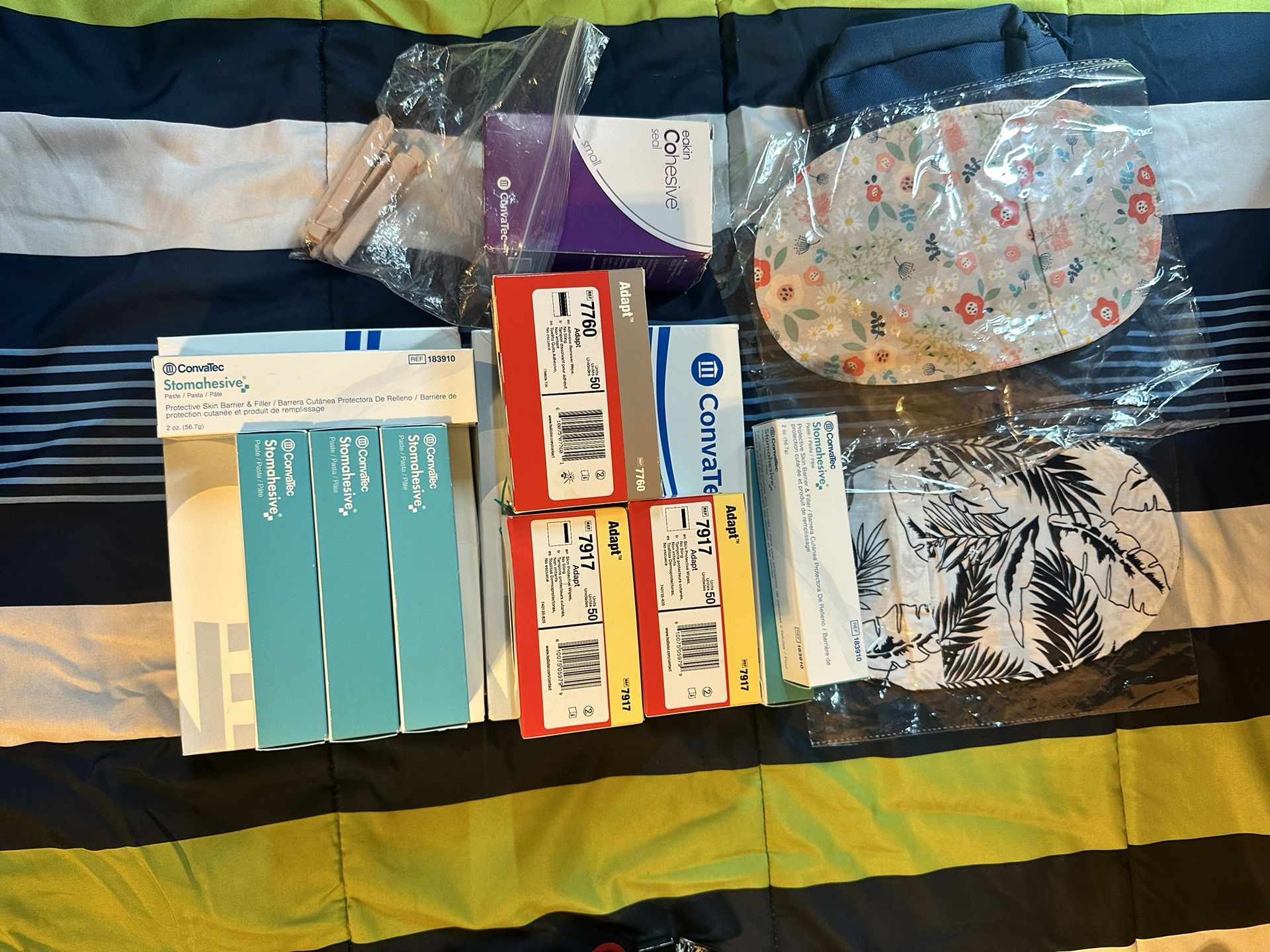 Ostomy Bags, Remover Wipes, Protective Wipes, Etc