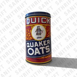 1990 Limited Edition 1922 Replica Quick Quaker Oats Tin