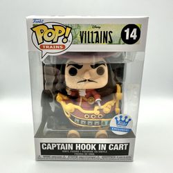 Captain Hook in Cart  Funko Exclusive Funko Pop