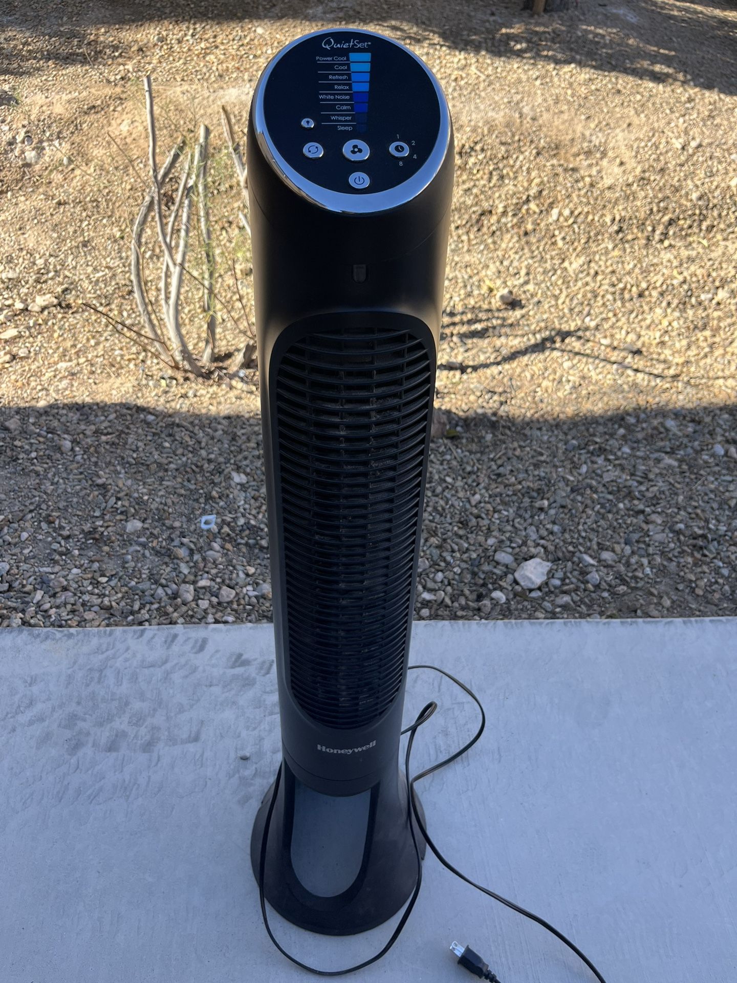 Honeywell QuietSet Whole Room Tower Fan-Black, HYF290B
