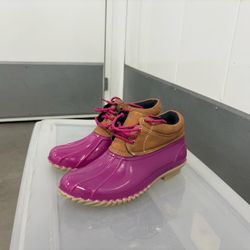 Hot Pink "Hilfiger" Rain Boots 