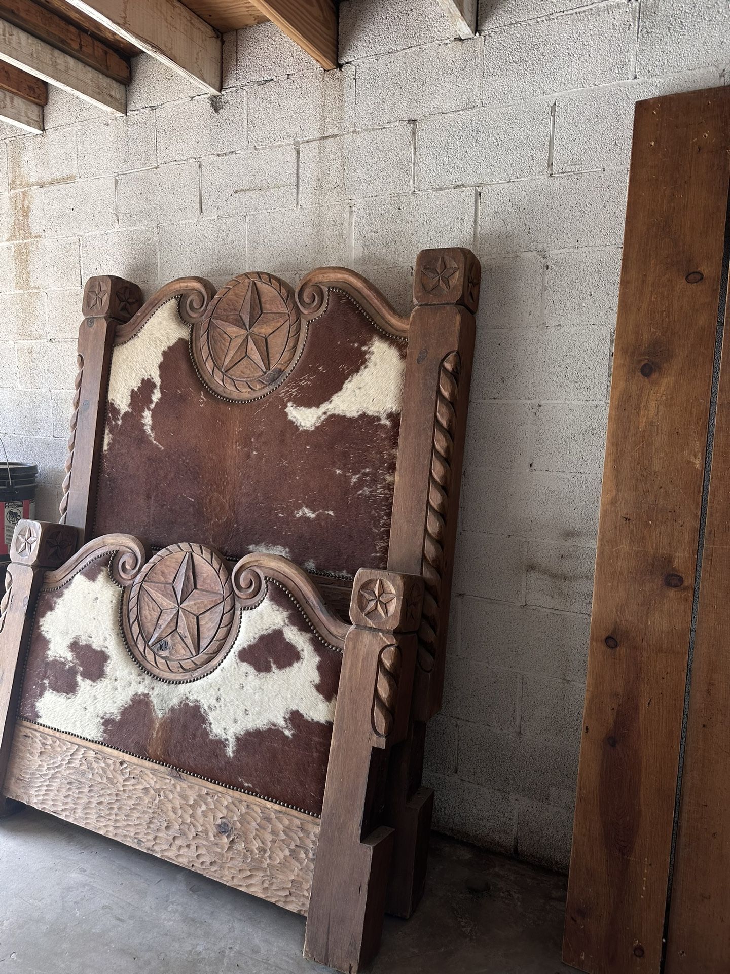 Vintage Western Bed Frame