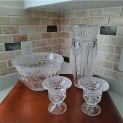 VASE AND BOWL 24% LED CRYSTAL AWESOME 