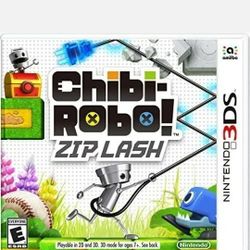 Chibi Robo Ziplash NEW Sealed