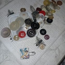 antique buttons